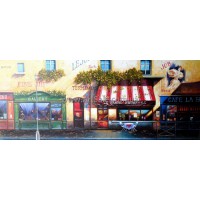 Купить картину маслом "Кафе Ле Гранд" 