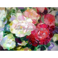 Картина пионы, ART: FLW0057