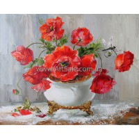 Картины цветы, Маки ART: FLW0112