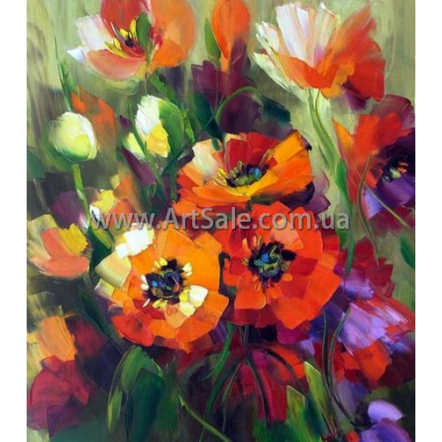 Картины цветы, ART: FLW3041