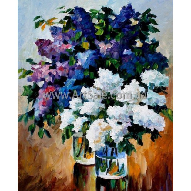 Картины цветы Сирень, ART: FLW4055