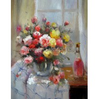 Цветы маслом, ART: FLW5005