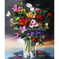 Цветы маслом, ART: FLW5013