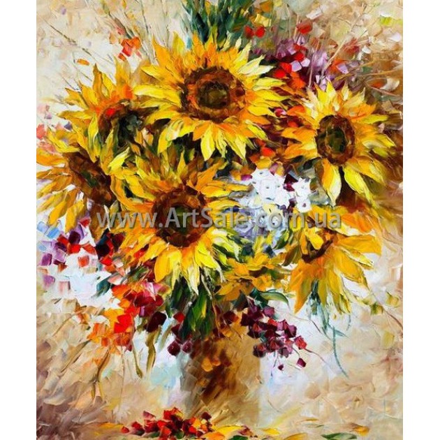 Цветы маслом, ART: FLW5057