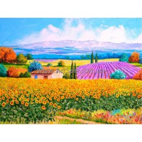 Купить репродукцию картины Жан Марк Янячик Подсолнухи