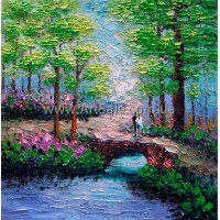 Купить пейзаж маслом ART: LSN134