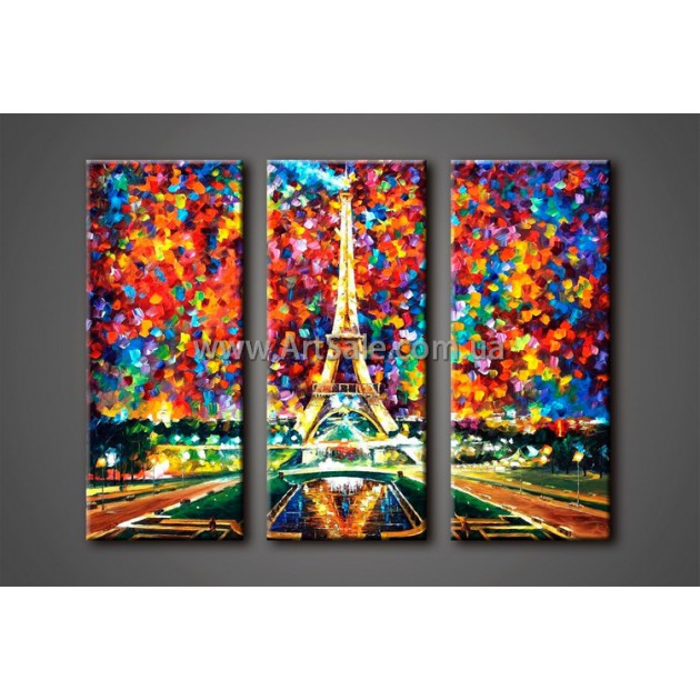 Модульная Картина Париж