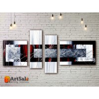 Модульные Картины, рисованные маслом, Art. MJ17_4_055