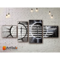 Модульные Картины, рисованные маслом, Art. MJ17_4_063