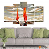 Модульная картина, морской пейзаж ART.: KMM0037