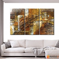 Модульная картина, абстракция ART.: KAM0434