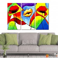 Модульная картина цветы, ART.: KCC0041