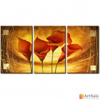 Модульная картина каллы, ART.: KCC0099