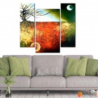 Интерьерные модульные картины ART.: KIM0188