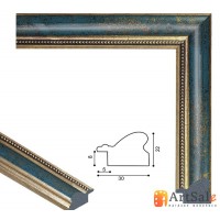 Рамки для картин, багет пластиковый ART.: bp651