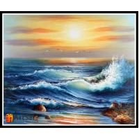 Морской пейзаж, пейзаж море, ART# MOP17_010