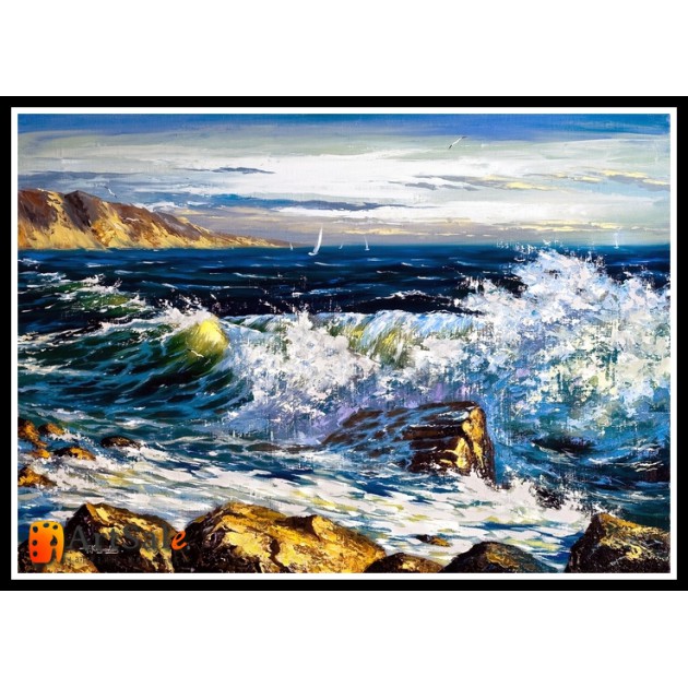 Морской пейзаж, пейзаж море, ART# MOP17_042